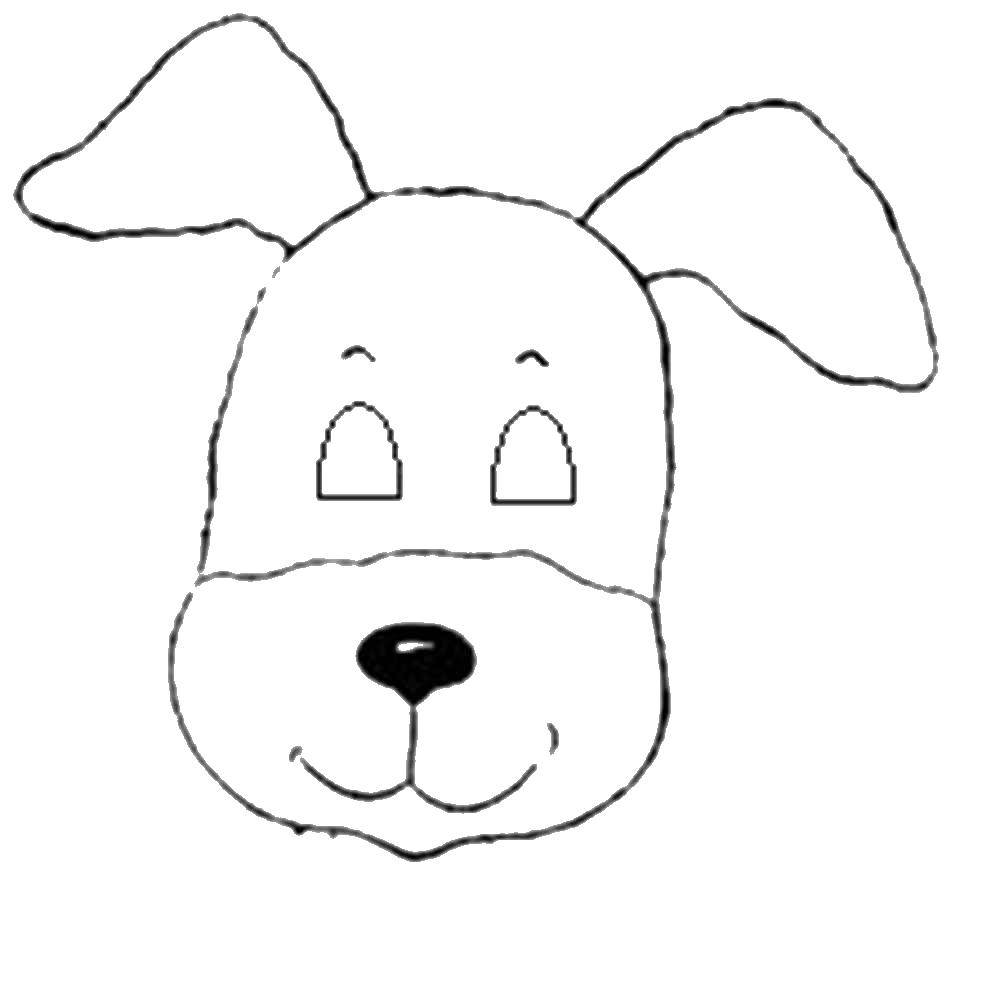 Coloring Dog. Category Animals. Tags:  The dog.