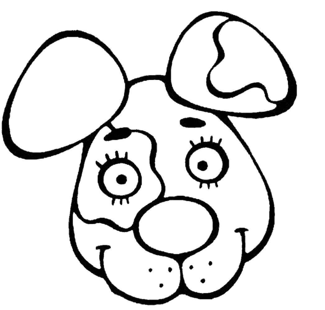 Coloring Dog. Category Pets allowed. Tags:  The dog.