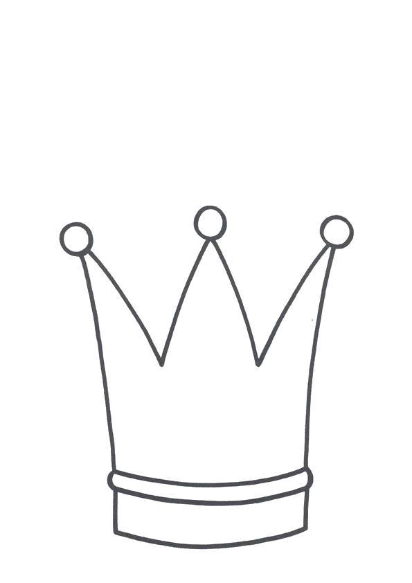 Coloring Crown. Category Coloring pages for kids. Tags:  Crown.