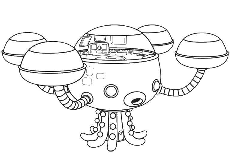Coloring Spaceship. Category spaceships. Tags:  spaceships.
