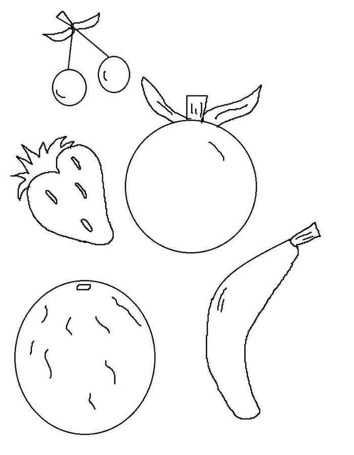 Coloring Fruit. Category fruits. Tags:  fruits.