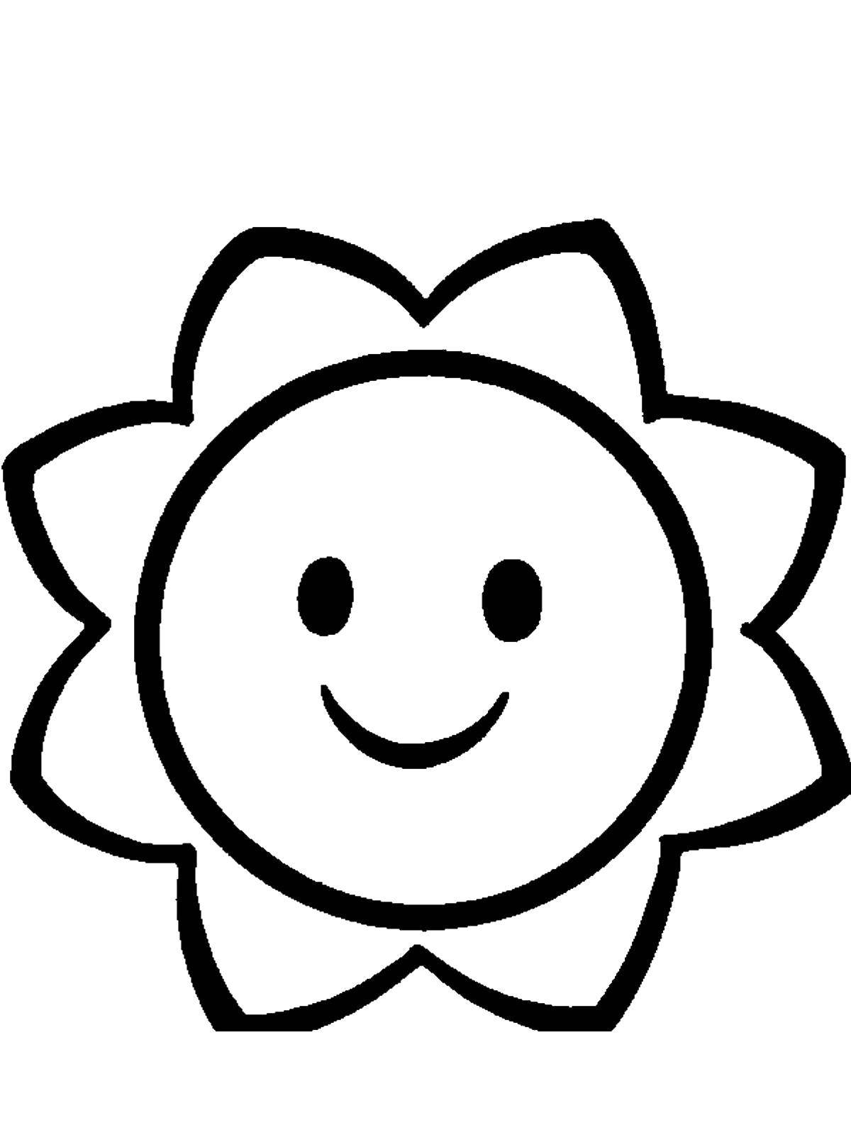 Coloring Flower. Category Coloring pages for kids. Tags:  Flowers.