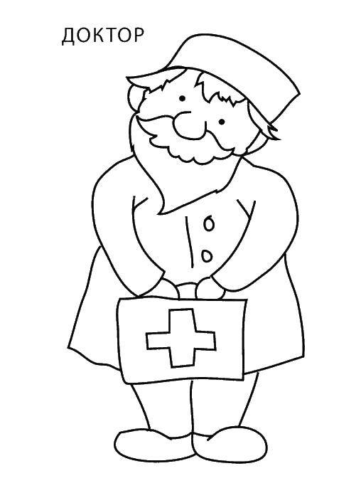 Coloring Dr.. Category Coloring pages for kids. Tags:  doctor .