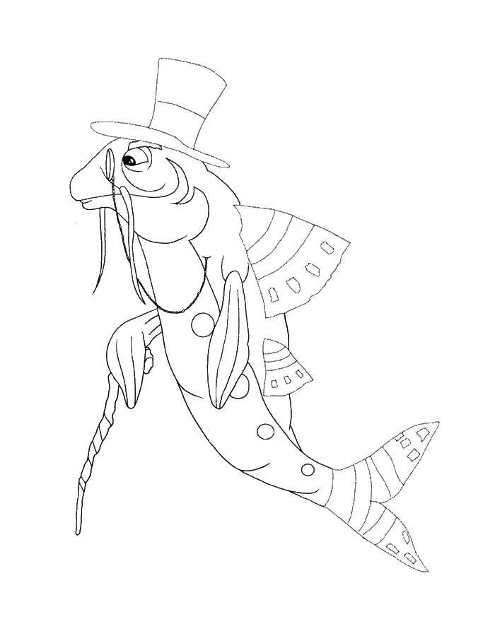 Coloring Fish - minnow Ivanovich. Category The game and have fun. Tags:  Lunatic, Pretty, Kuzma.