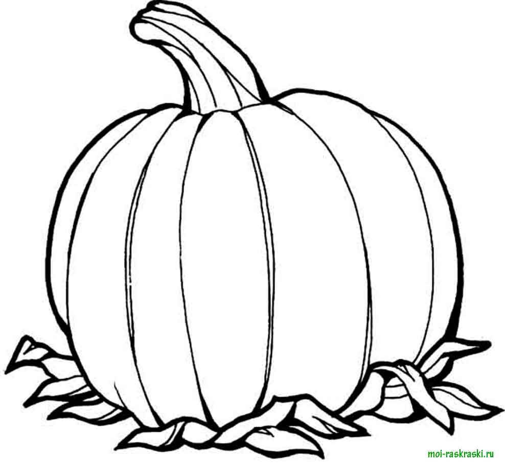 Coloring Pumpkin. Category vegetables. Tags:  pumpkin.