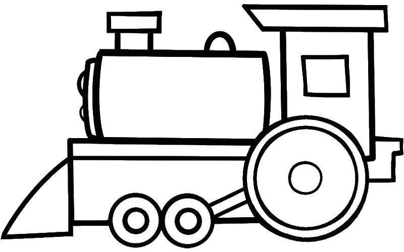 Coloring Train. Category train. Tags:  Locomotive.
