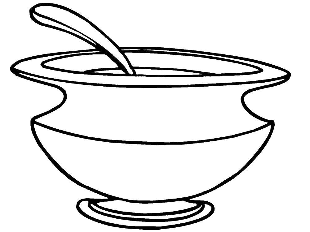 Coloring Cup. Category dishes. Tags:  Cup, saucer.