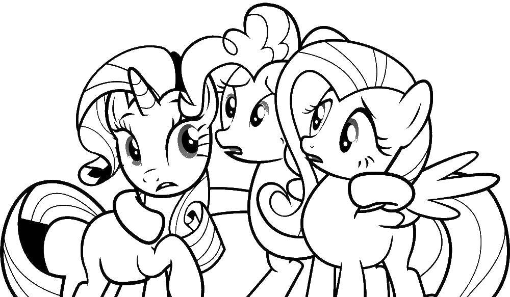 Coloring Panasci from my little pony. Category my little pony. Tags:  Pony, My little pony.