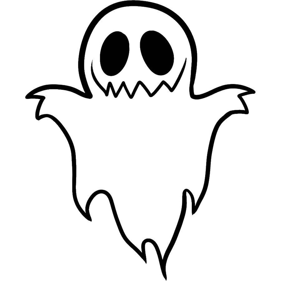 Coloring Cast. Category Halloween. Tags:  Halloween Ghost, .
