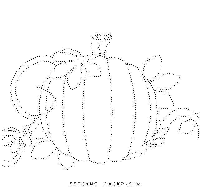 Coloring Pumpkin. Category vegetables. Tags:  pumpkin.
