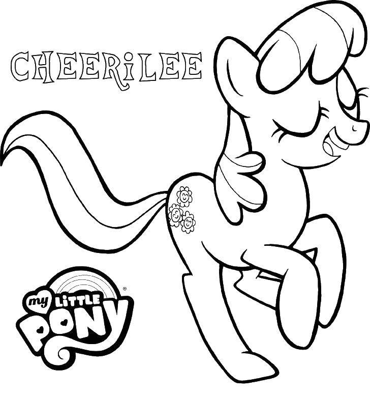 Coloring My little pony. Category Ponies. Tags:  pony, unicorn.