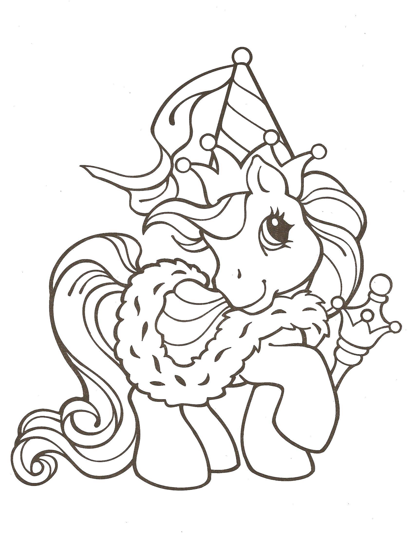 Coloring Pony Queen. Category Ponies. Tags:  pony, king.