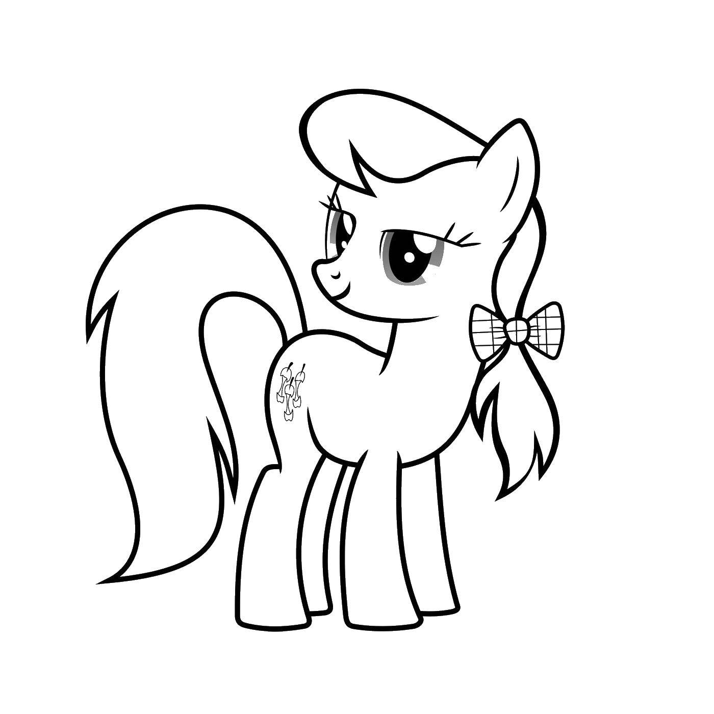 Coloring Pony. Category my little pony. Tags:  ponies.