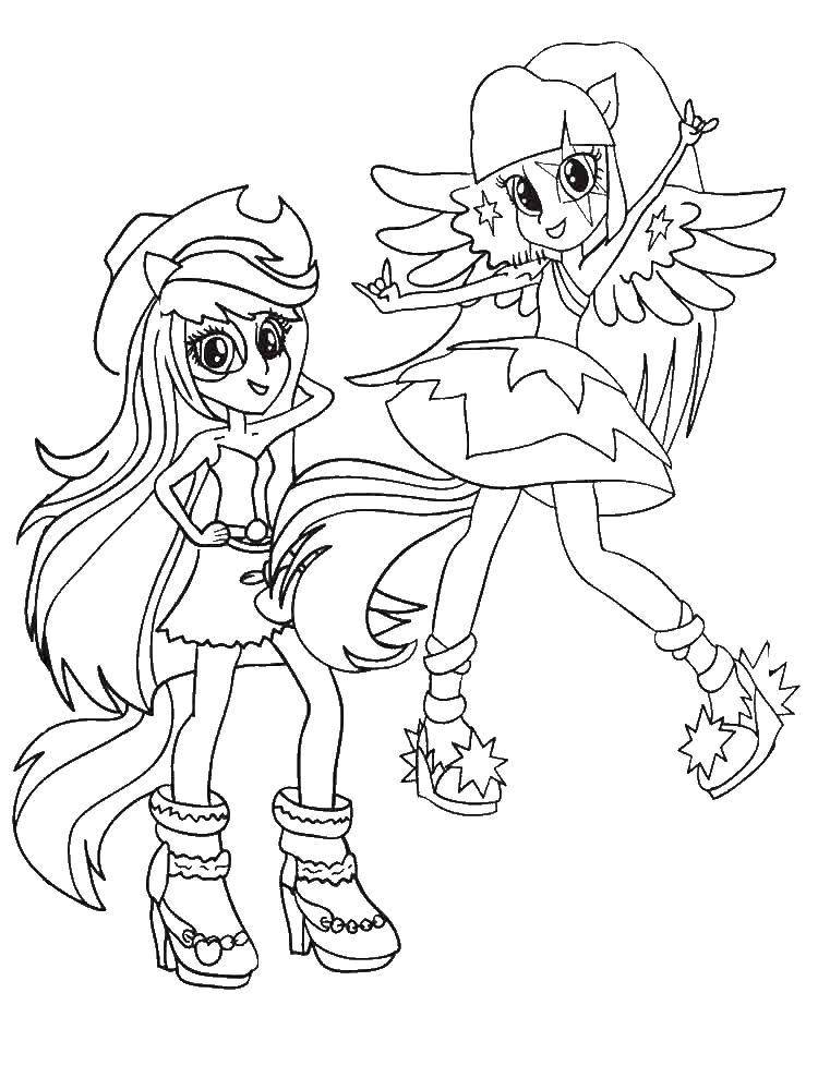 Coloring The girls from monster high. Category Monster High. Tags:  Monster High.