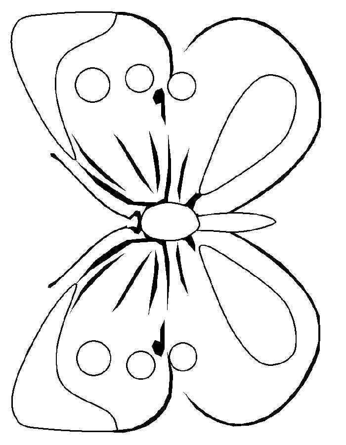 Название: Раскраска Бабочка. Категория: бабочка. Теги: Бабочка.