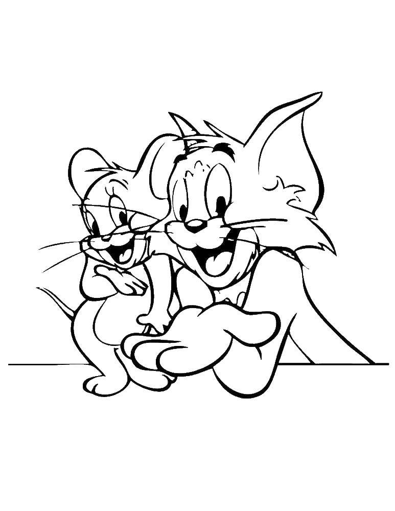 Coloring Tom and Jerry. Category Tom and Jerry. Tags:  Tom , Jerry.