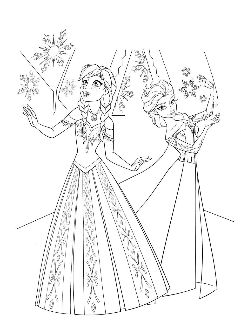 Coloring cold heart. Category coloring cold heart. Tags:  Disney, Elsa, frozen, Princess.