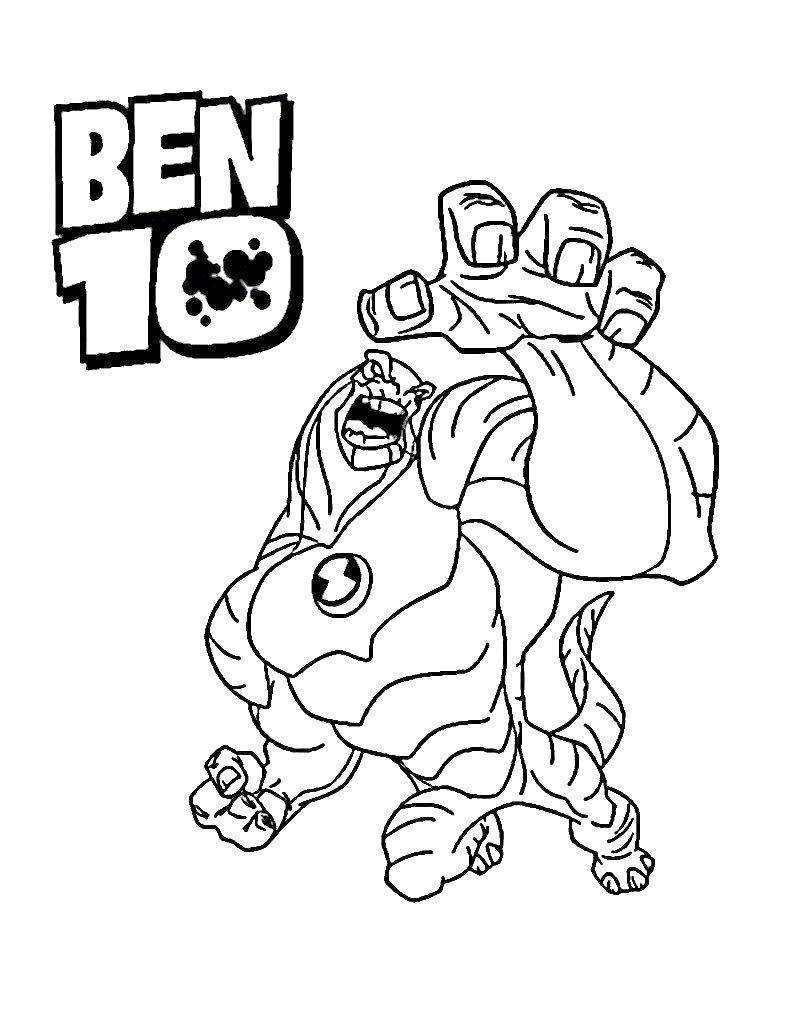 Coloring Ben ten. Category Ben ten. Tags:  Cartoon character, Ben Ten.