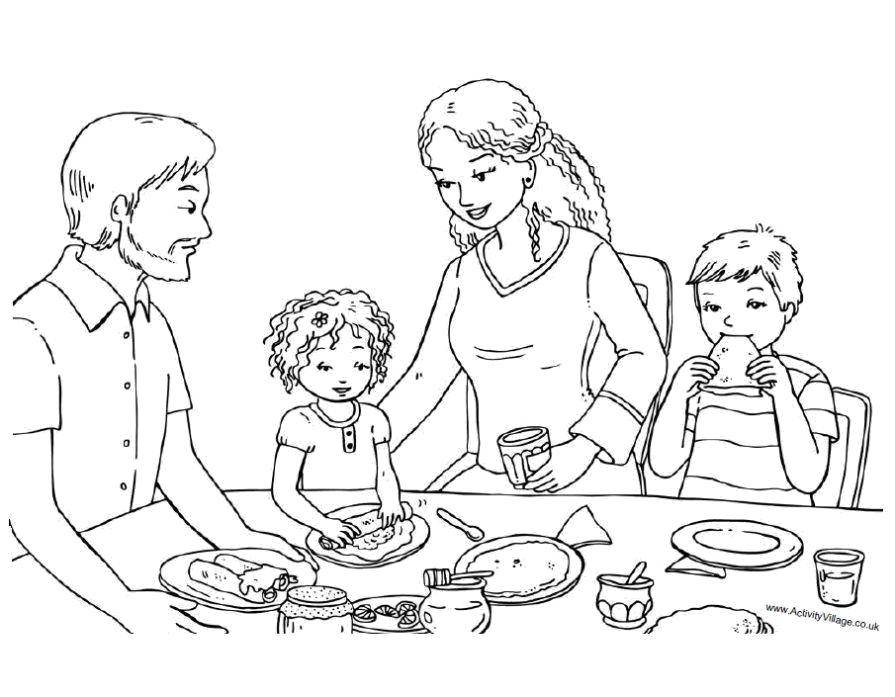 Coloring Carnival. Category carnival coloring pages. Tags:  Maslenitsa , pancakes, family.