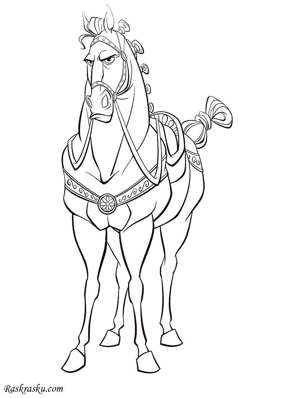 Coloring Horse. Category Pets allowed. Tags:  horse.
