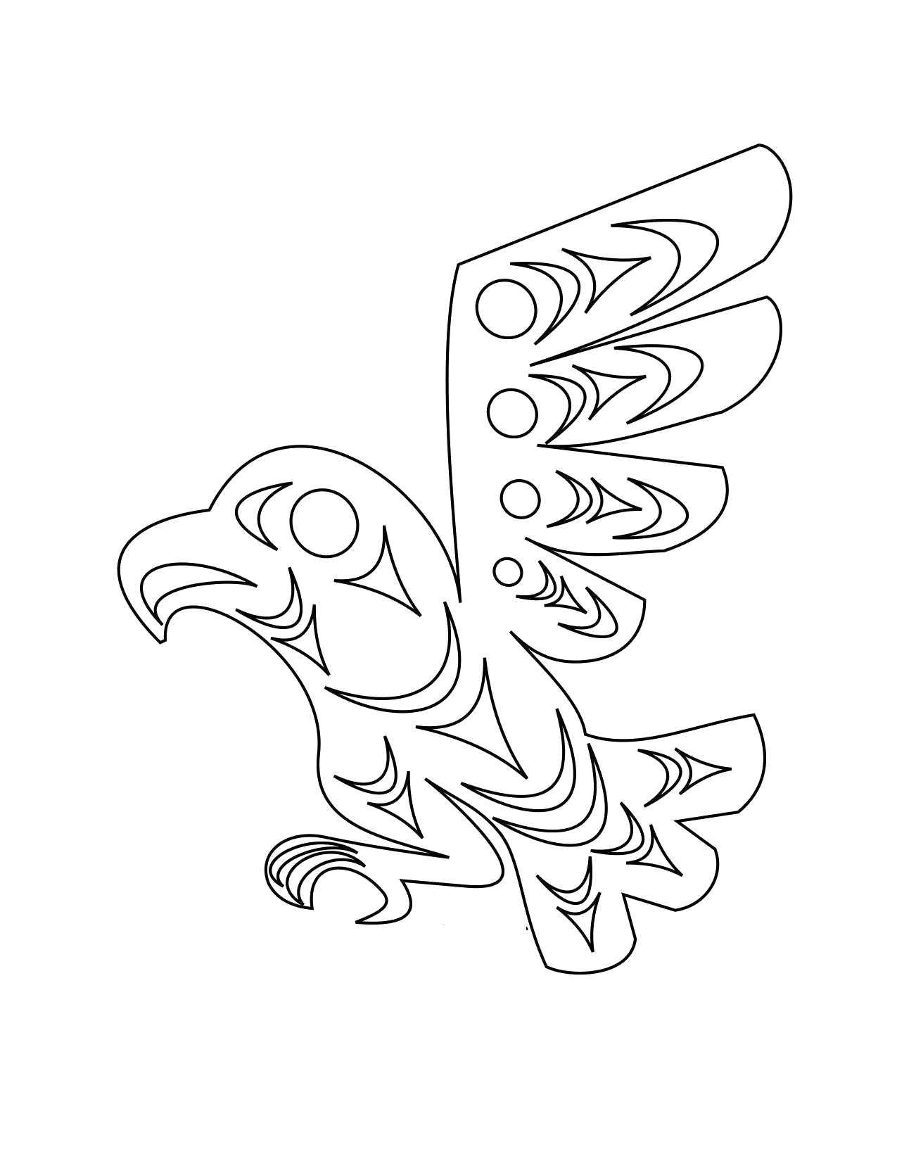 Coloring Crow. Category The contours for cutting out the birds. Tags:  crow.