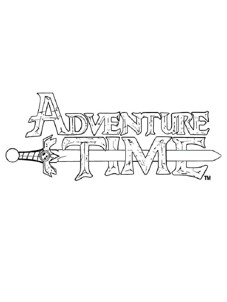 Coloring Adventure time!. Category adventure time. Tags:  The character from the cartoon, "Adventure Time".