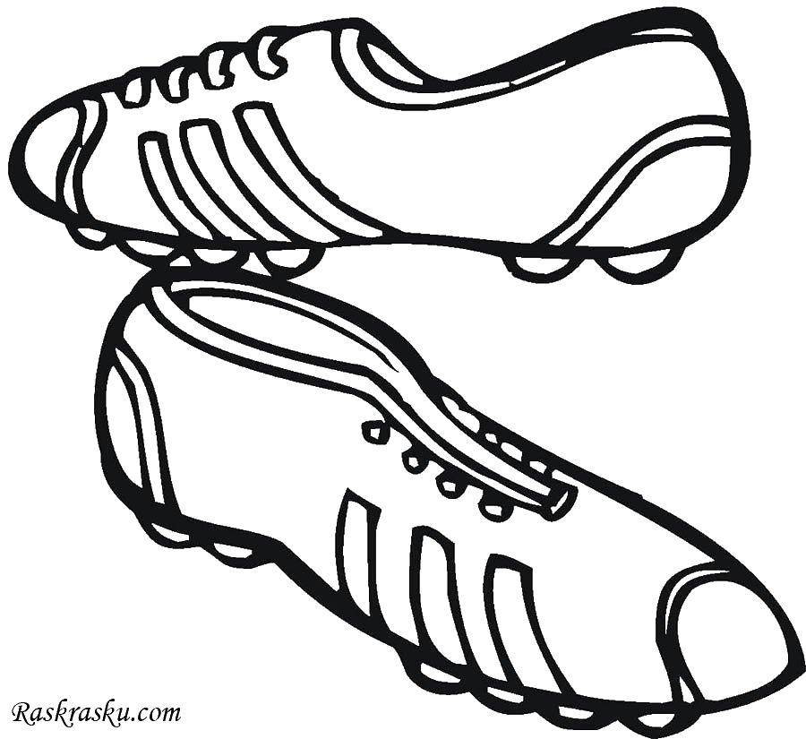 Coloring Sneakers. Category shoes. Tags:  shoes.