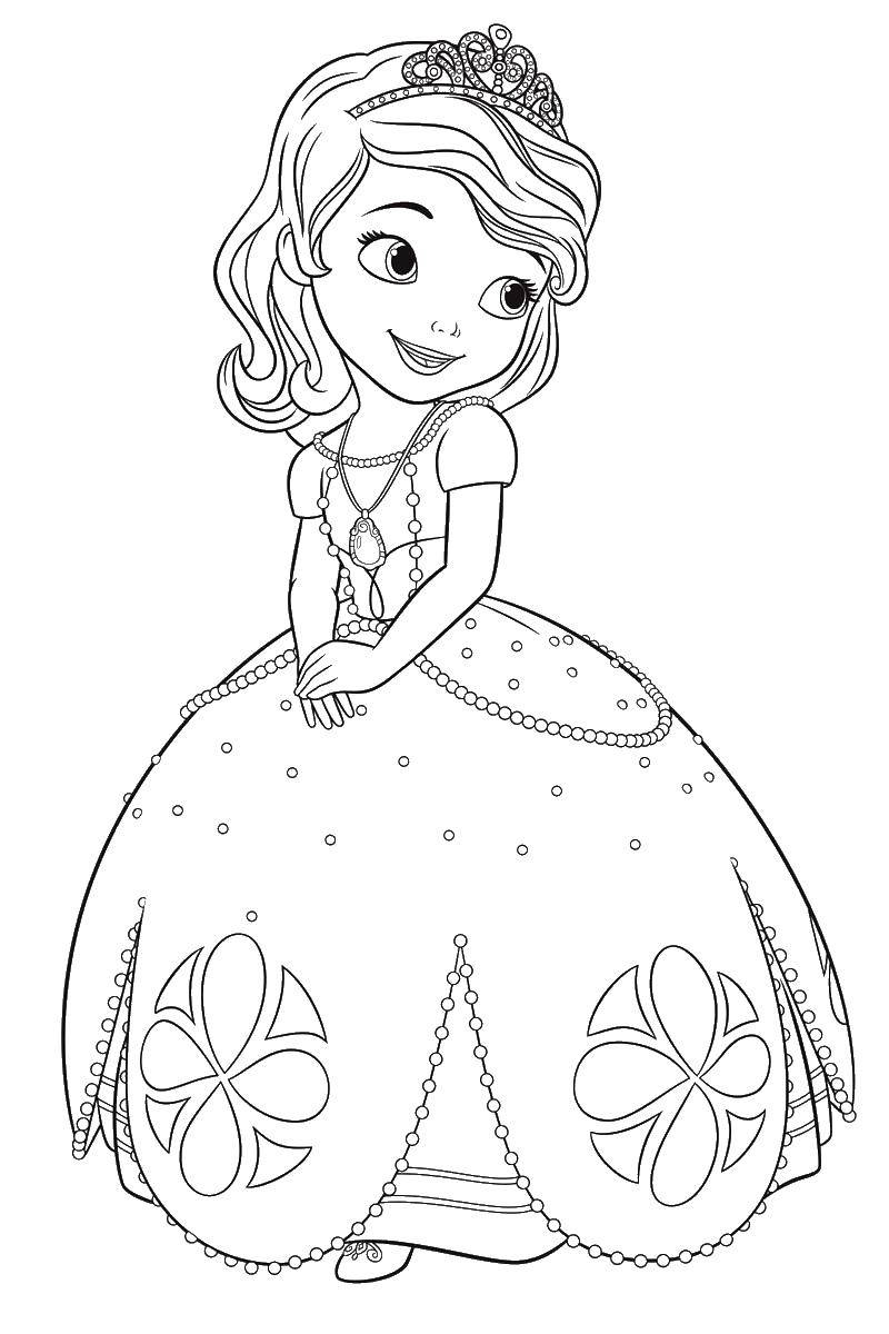 Coloring Cinderella in ball pay. Category party dresses. Tags:  ball gown, Cinderella.