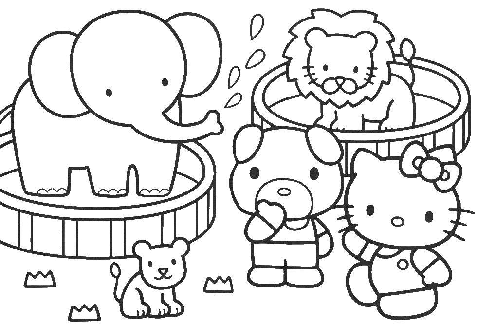 Coloring Characters from Hello kitty. Category Hello Kitty. Tags:  Hello Kitty.