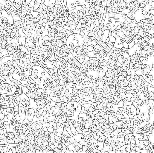 Coloring Get it and paint it. Category coloring. Tags:  Different .