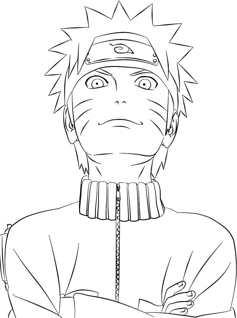 anime naruto coloring pages - Clip Art Library