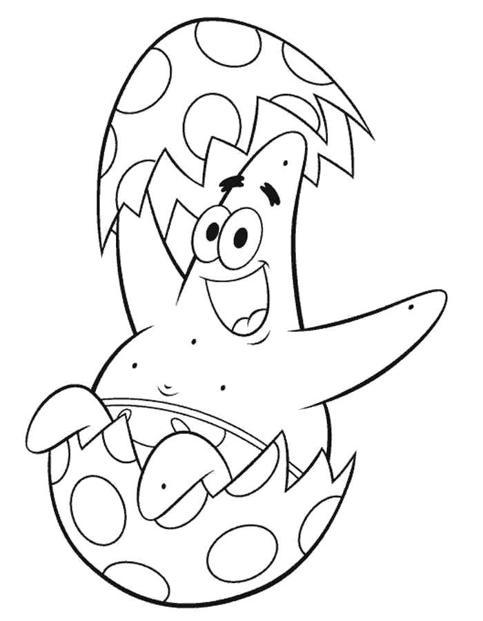 Coloring Patrick. Category Cartoon character. Tags:  Cartoon character, spongebob, spongebob, Patrick.