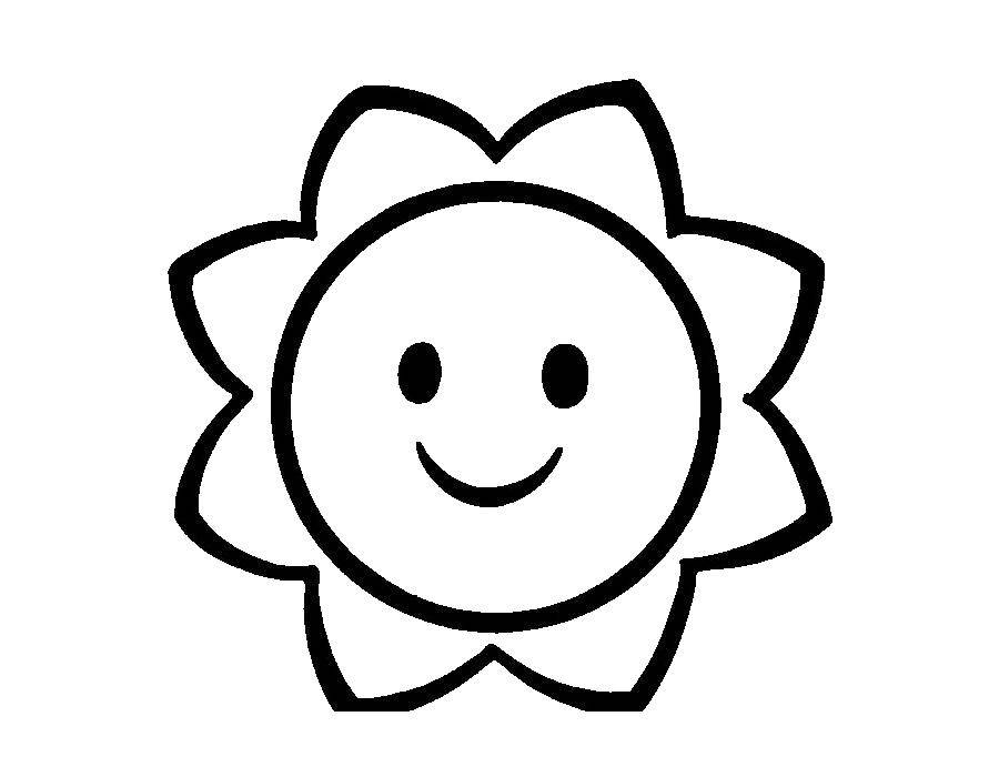 Coloring Romashishka. Category Coloring pages for kids. Tags:  Flowers, chamomile.