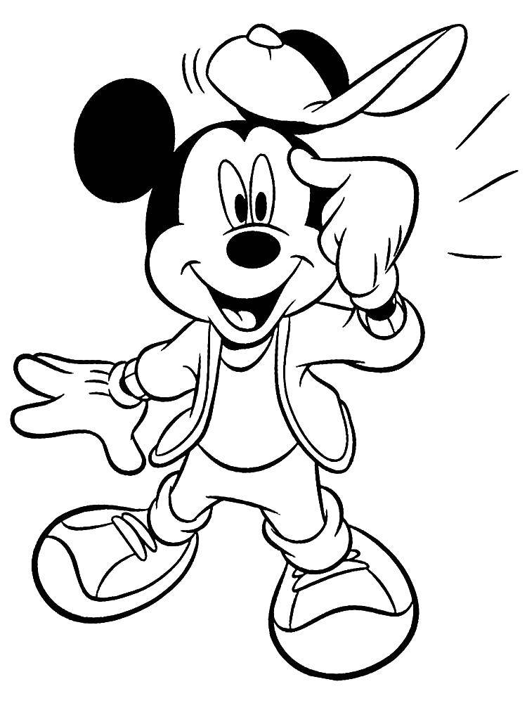 Coloring Mickey mouse. Category Disney coloring pages. Tags:  Disney, Mickey Mouse.