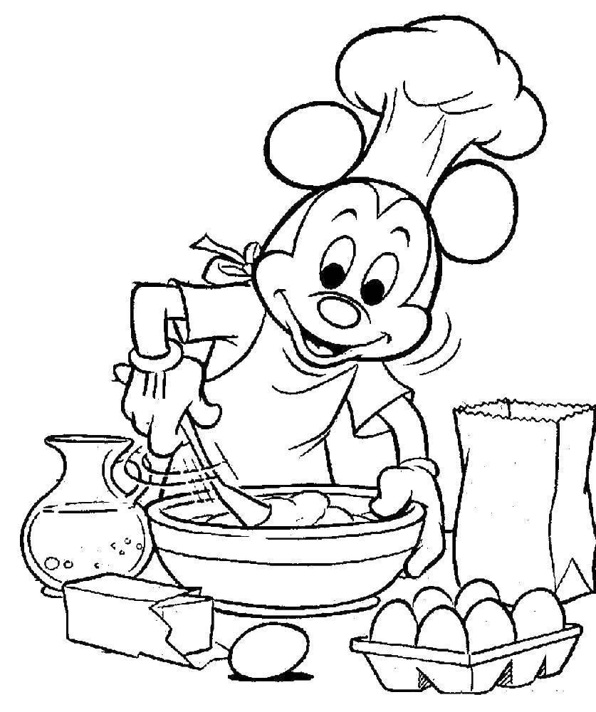 Coloring Mickey govtwit. Category Mickey mouse. Tags:  Disney, Mickey Mouse.