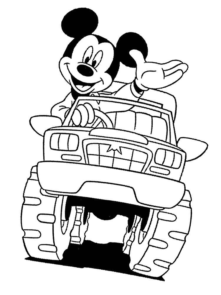 Mouse | Coloring book for children: 14 coloring pages
