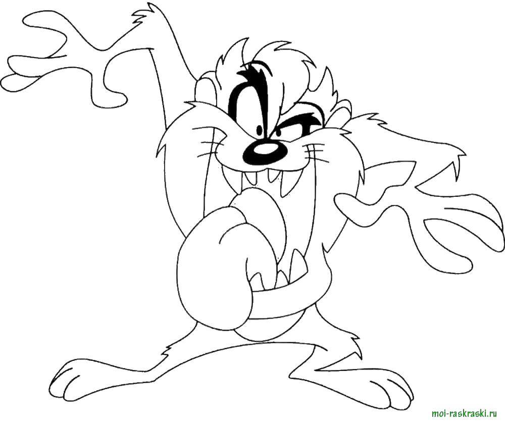 Название: Раскраска Кот. Категория: Персонаж из мультфильма. Теги: кот, дисней.