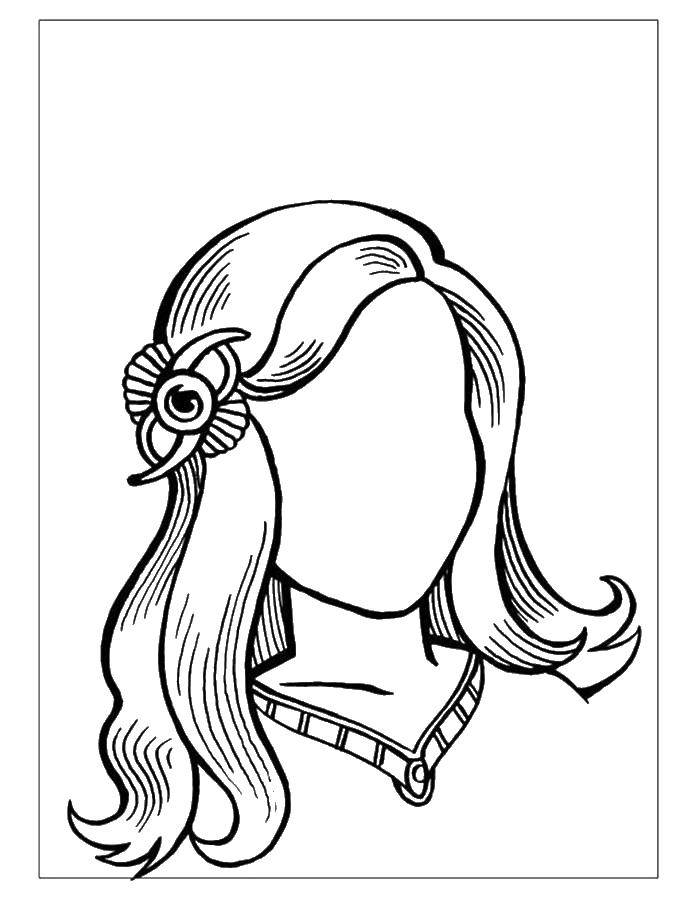 Coloring Doris the Princess. Category fix on the model. Tags:  Pattern , stroke path.
