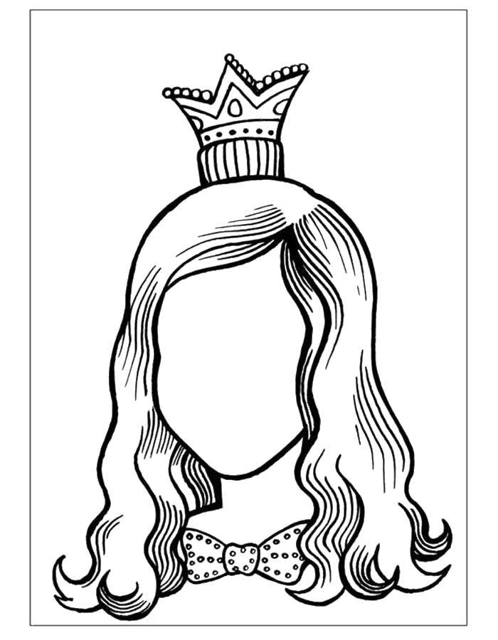 Coloring Doris the Princess. Category fix on the model. Tags:  Pattern , stroke path.