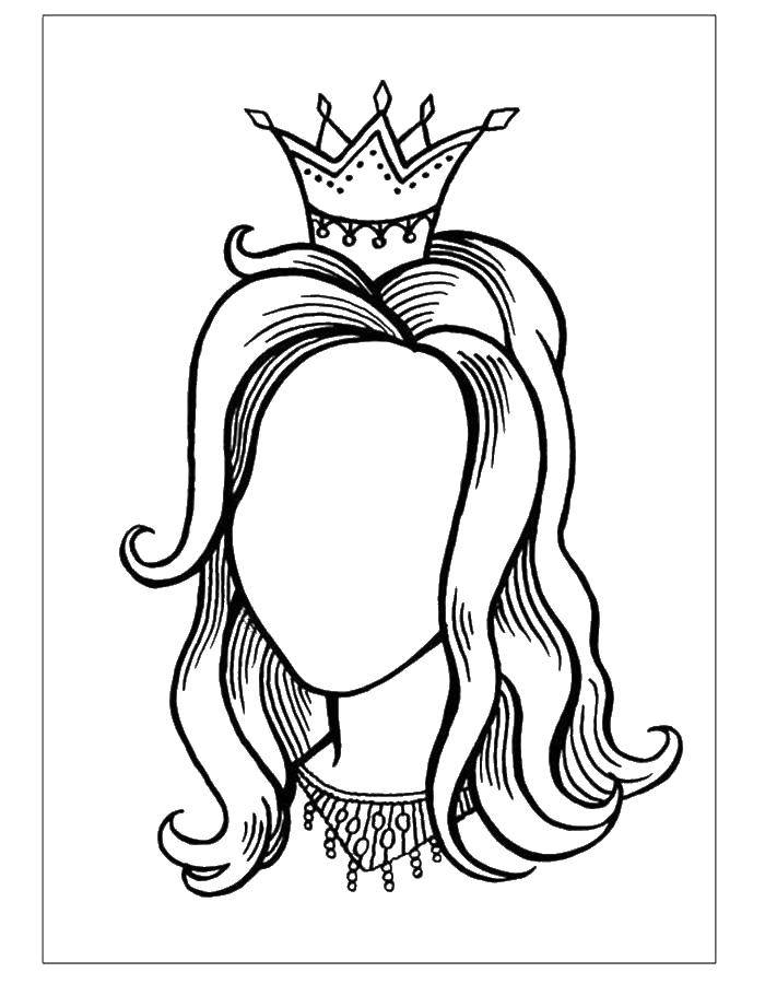 Coloring The Princess need a face. Category fix on the model. Tags:  Pattern , stroke path.
