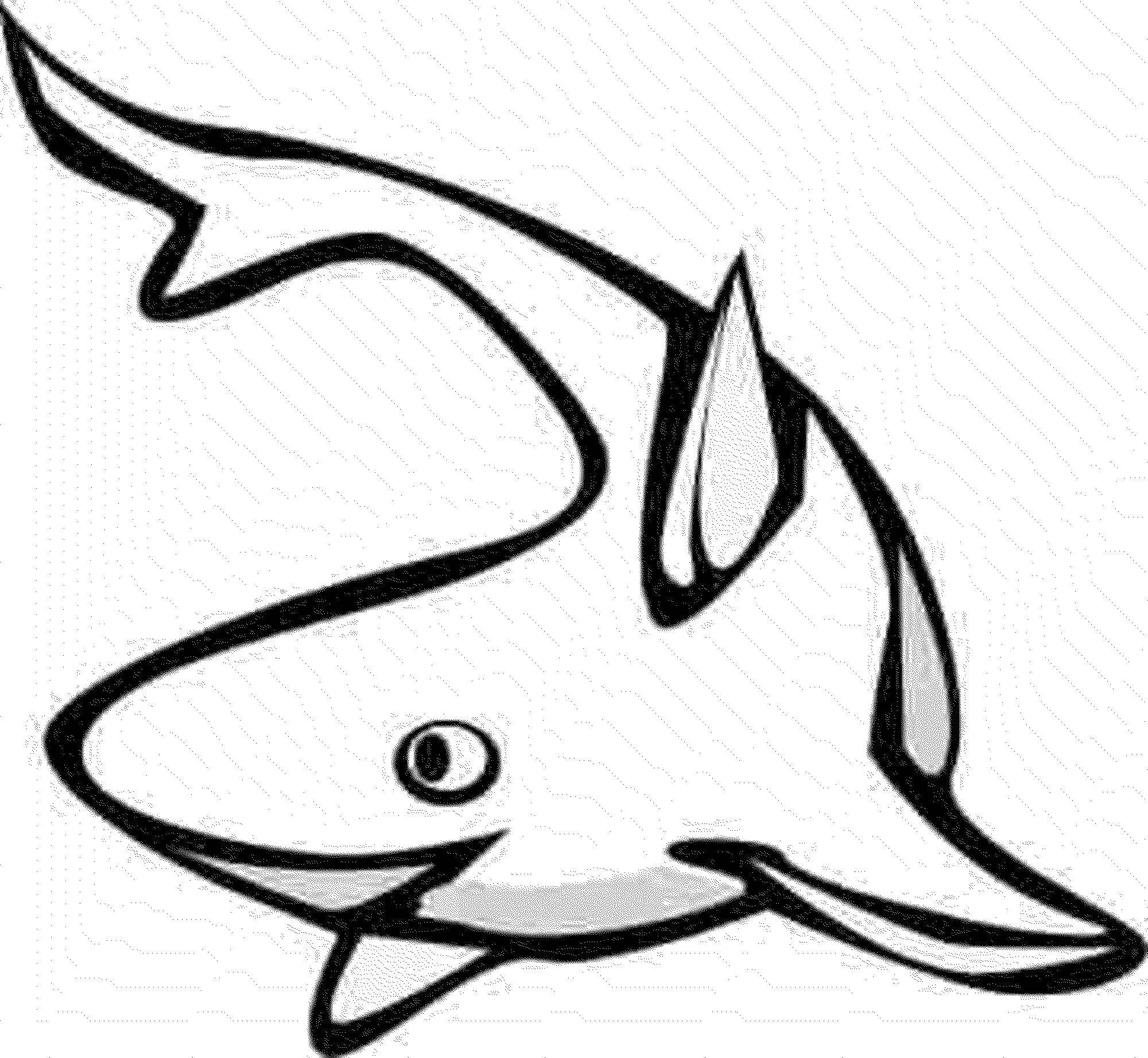 Coloring Shark man. Category fish. Tags:  Underwater, fish, shark.