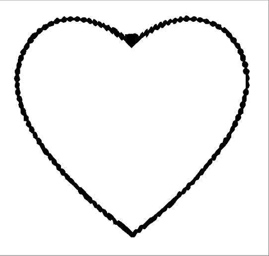 Coloring Heart. Category Valentines day. Tags:  Valentines day, love, heart.