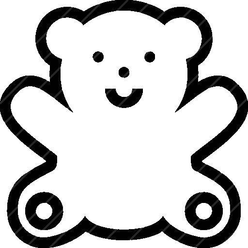Coloring Bear. Category The contour of the doll . Tags:  bear .