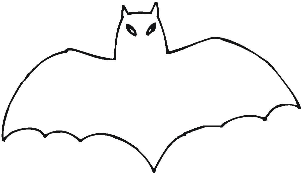 Coloring Sign Batman. Category coloring. Tags:  Batman, superheroes.