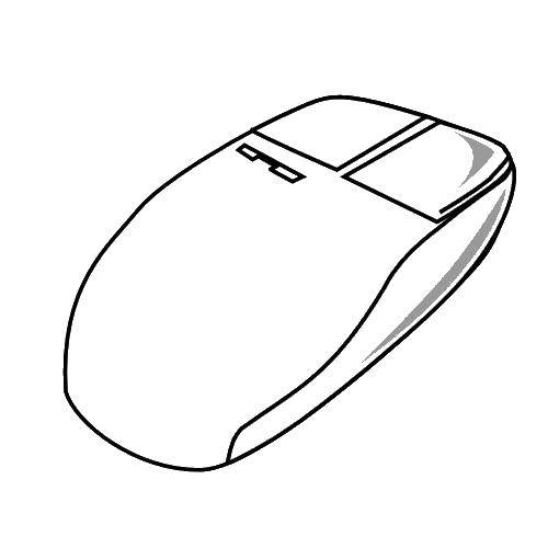 Coloring Computer mouse. Category Technique. Tags:  Technique.