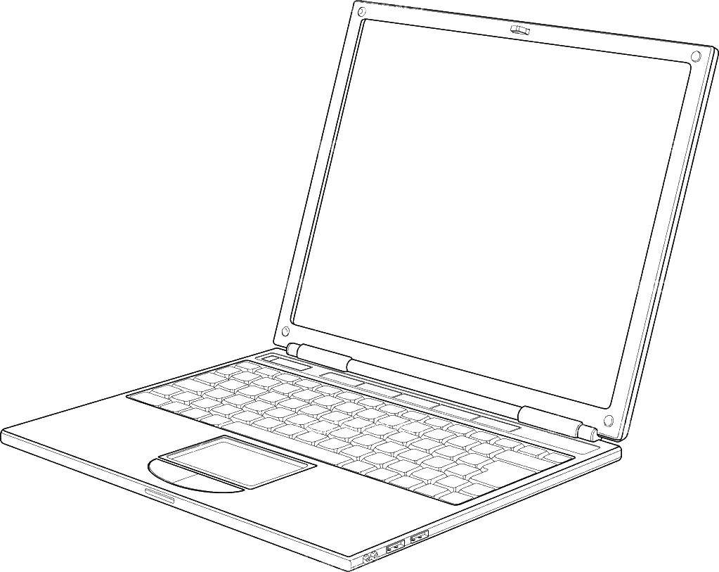 Распечатка компьютера ноутбука