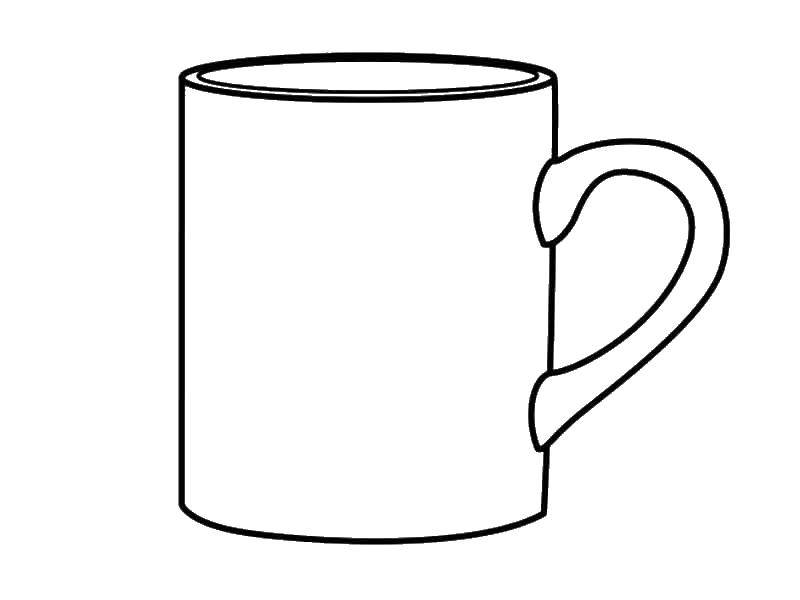 Coloring Mug. Category dishes. Tags:  mug .
