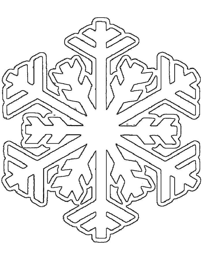 Название: Раскраска Снежинка. Категория: снежинки. Теги: Снежинки, снег, зима.