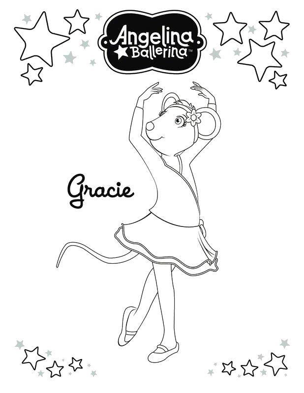 Coloring Gracie. Category ballerina. Tags:  Ballerina, ballet, dance.