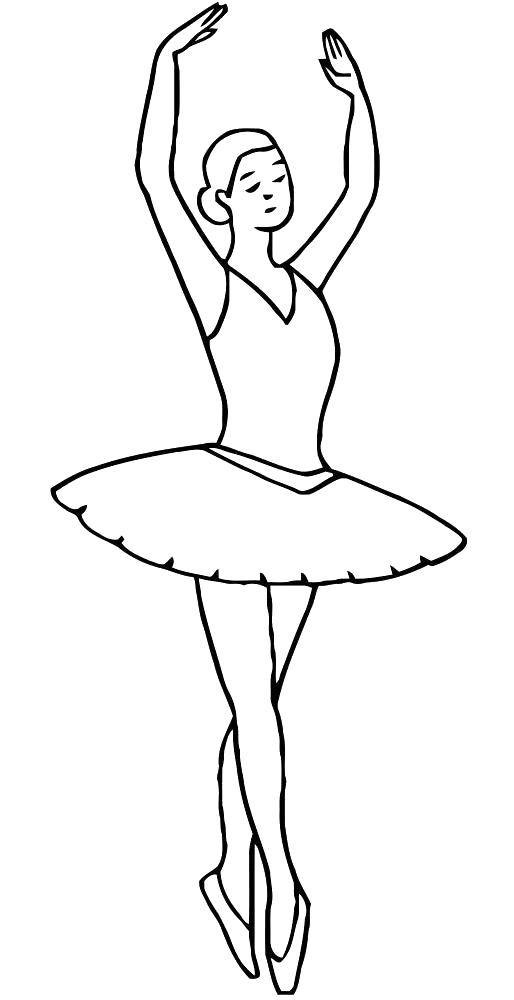 Coloring Ballerina. Category ballerina. Tags:  Ballerina, ballet, dance.